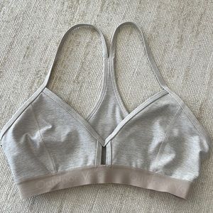 Outdoor Voices Steeplechase Bra - Oatmeal Size Small